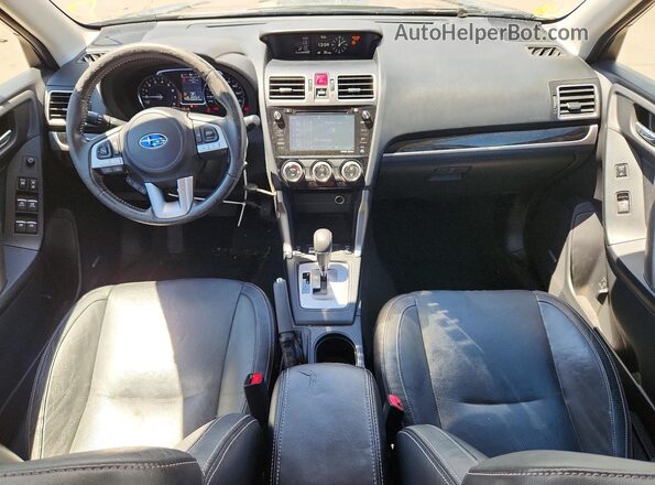 JF2SJARC7HH426730 2017 SUBARU FORESTER Black Вид панелі приладів