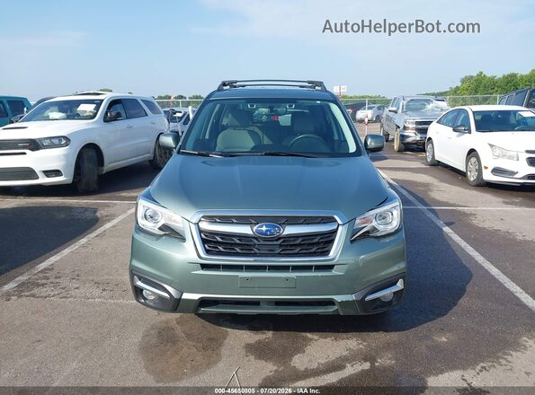 JF2SJARC7HH434679 2017 SUBARU FORESTER Green ხელსაწყოთა პანელის ხედი