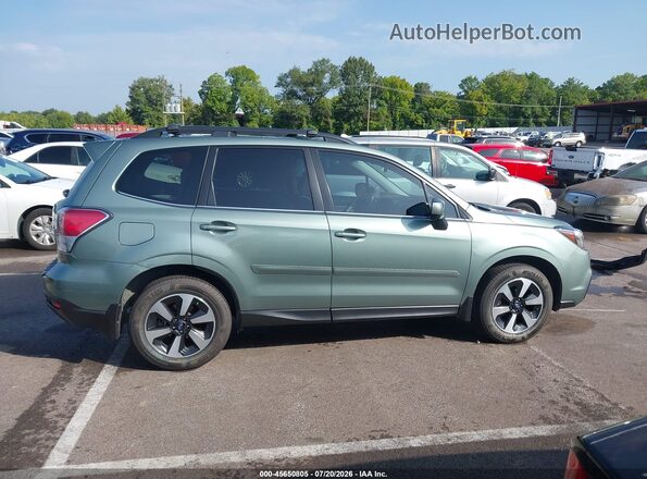JF2SJARC7HH434679 2017 SUBARU FORESTER Green უკანა სალონის ხედი