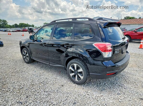 JF2SJARC7HH494123 2017 SUBARU FORESTER Black უკანა მარცხენა