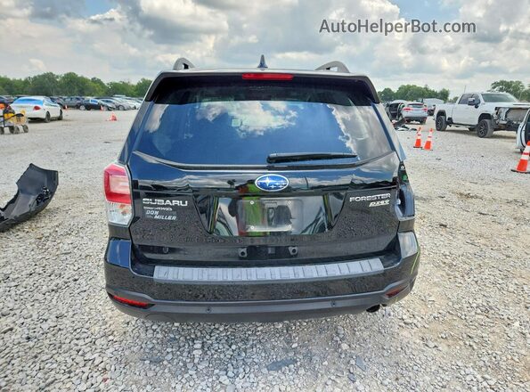 JF2SJARC7HH494123 2017 SUBARU FORESTER Black უკანა ხედი