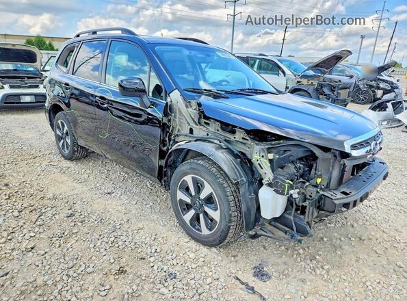 JF2SJARC7HH494123 2017 SUBARU FORESTER Black წინა მარჯვენა