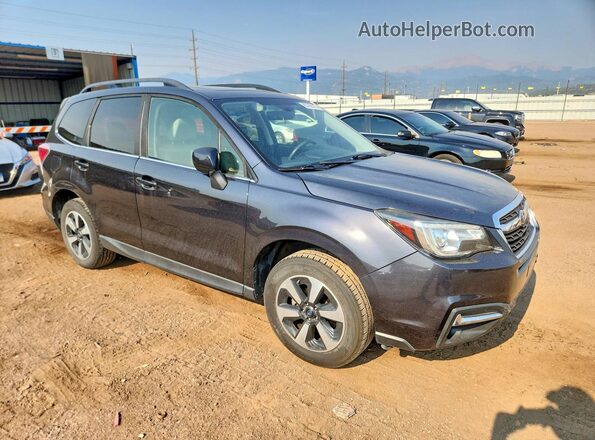JF2SJARC7HH504388 2017 SUBARU FORESTER Gray Przód prawy