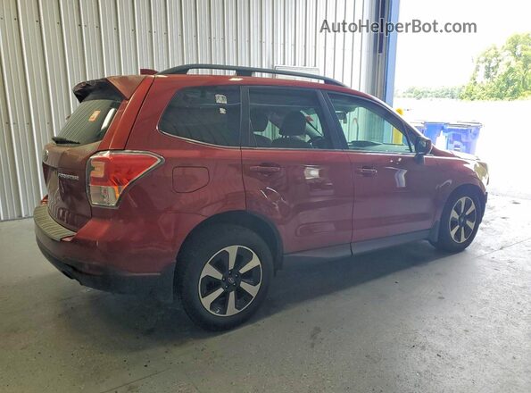 JF2SJARC7JH540698 2018 SUBARU FORESTER Burgundy Rear right
