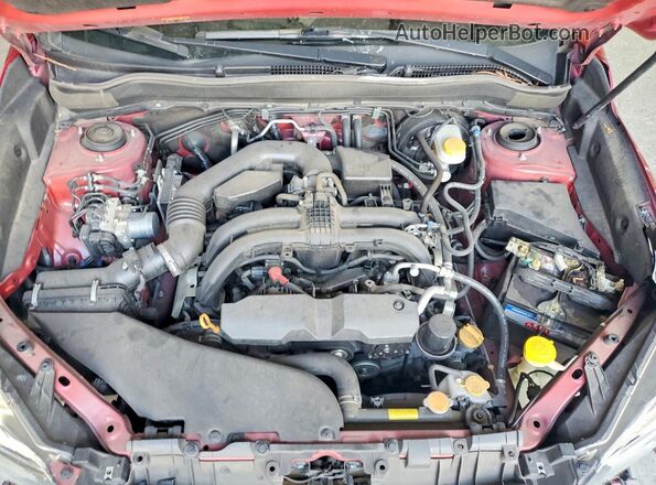 JF2SJARC7JH540698 2018 SUBARU FORESTER Burgundy Engine compartment view