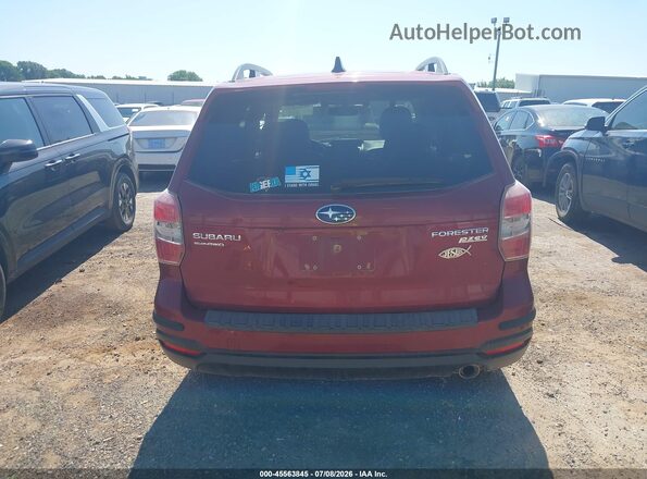 JF2SJARC8GH530920 2016 SUBARU FORESTER Красный 