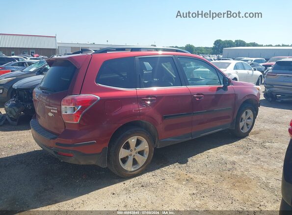 JF2SJARC8GH530920 2016 SUBARU FORESTER Красный Панорамный вид салона 360°