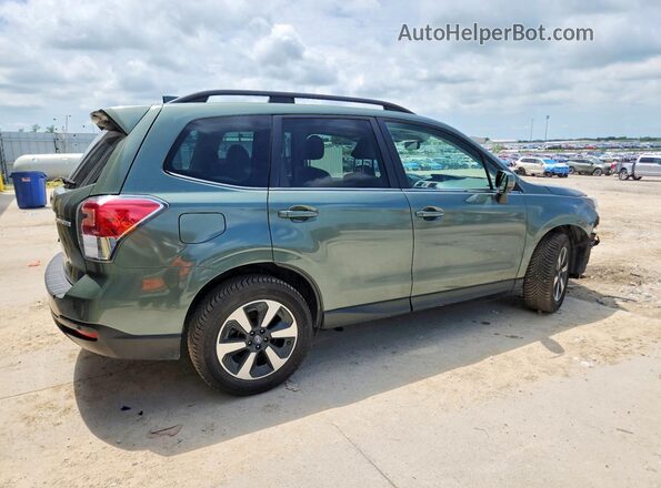 JF2SJARC8JH568008 2018 SUBARU FORESTER Зеленый Задняя правая четверть