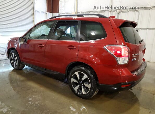 JF2SJARC9HH561207 2017 SUBARU FORESTER Красный Задняя левая четверть