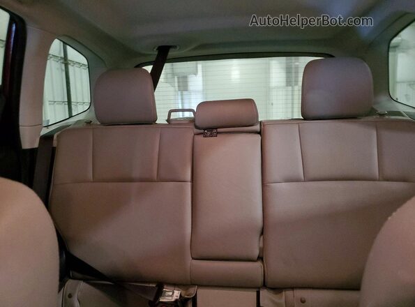 JF2SJARC9HH561207 2017 SUBARU FORESTER Красный Вид задних сидений