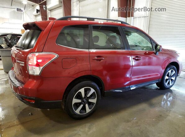 JF2SJARC9HH561207 2017 SUBARU FORESTER Красный Задняя правая четверть