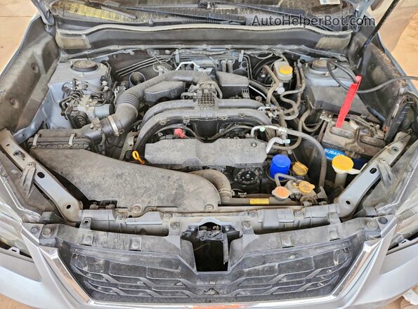 JF2SJARC9JH545918 2018 SUBARU FORESTER Silver ძრავის განყოფილების ხედი