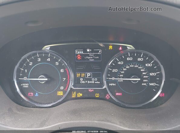 JF2SJARC9JH590115 2018 SUBARU FORESTER Gray Հետևի նստատեղերի տեսք