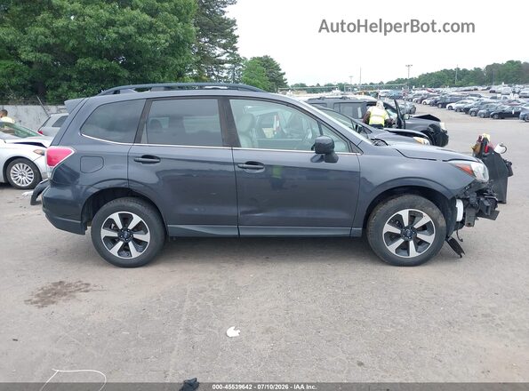 JF2SJARC9JH590115 2018 SUBARU FORESTER Gray Սալոնի 360 աստիճան տեսք