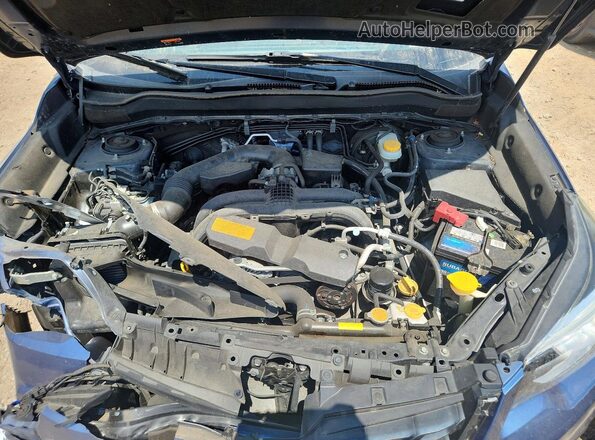 JF2SJARC9JH592141 2018 SUBARU FORESTER Blue Vista del compartimento del motor