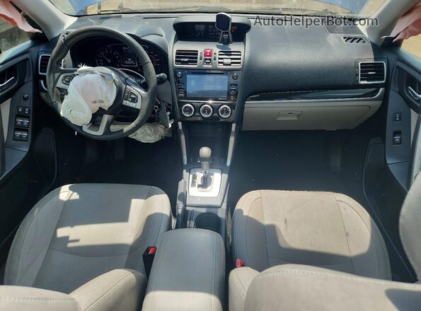 JF2SJARC9JH592141 2018 SUBARU FORESTER Blue Vista del salpicadero