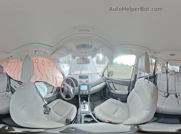 JF2SJARCXGH521667 2016 SUBARU FORESTER Gray Панорамний вид салону 360°