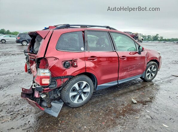 JF2SJARCXHH567906 2017 SUBARU FORESTER Red Tył prawy