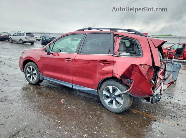 JF2SJARCXHH567906 2017 SUBARU FORESTER Red Tył lewy
