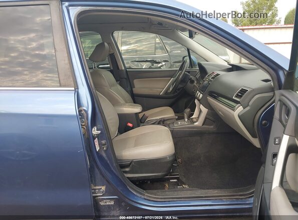 JF2SJARCXJH518436 2018 SUBARU FORESTER Light Blue Widok wnętrza z przodu