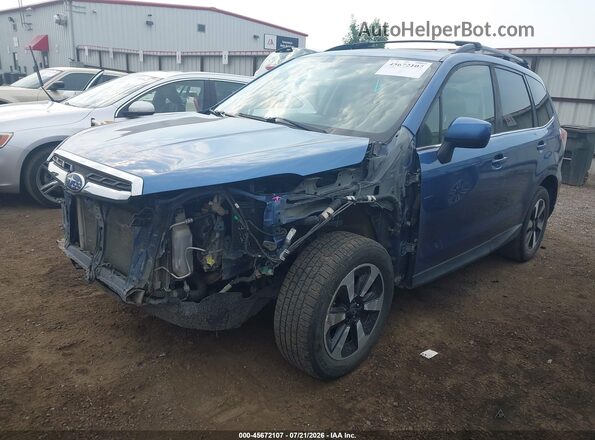 JF2SJARCXJH518436 2018 SUBARU FORESTER Light Blue Przód lewy