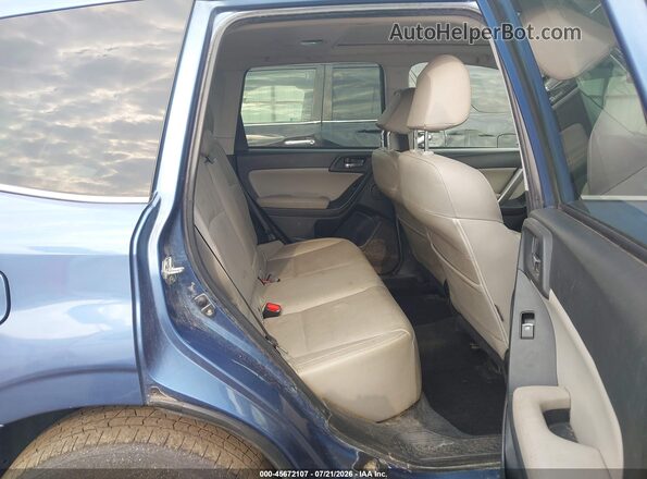 JF2SJARCXJH518436 2018 SUBARU FORESTER Light Blue Widok naklejki z numerem VIN