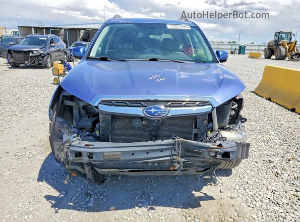 JF2SJATC3HH591103 2017 SUBARU FORESTER Blue Vista frontal