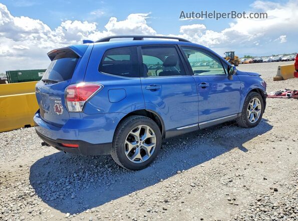 JF2SJATC3HH591103 2017 SUBARU FORESTER Blue Trasero derecho
