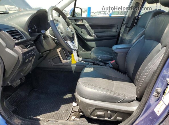 JF2SJATC3HH591103 2017 SUBARU FORESTER Blue Vista interior delantera