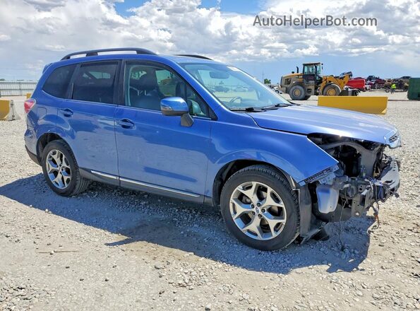JF2SJATC3HH591103 2017 SUBARU FORESTER Blue Delantero derecho