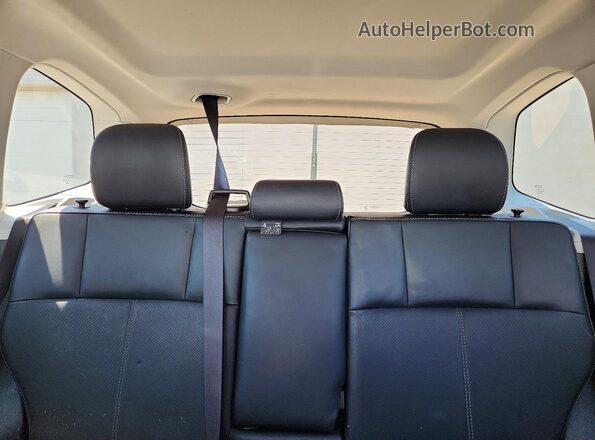JF2SJATC6HH497054 2017 SUBARU FORESTER Silver Rear seats view