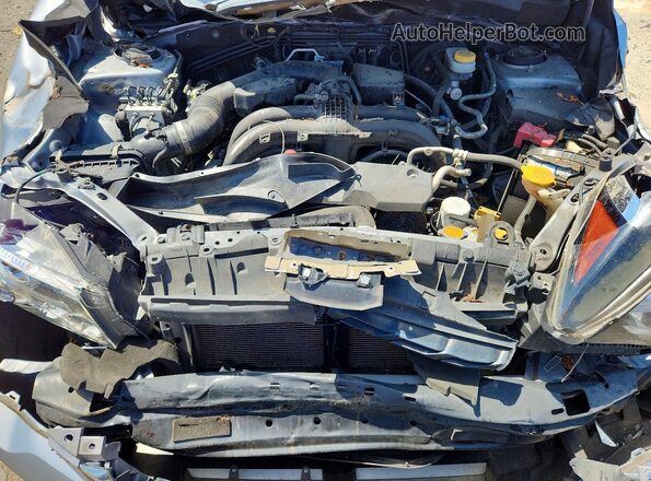 JF2SJATC6HH497054 2017 SUBARU FORESTER Silver Engine compartment view