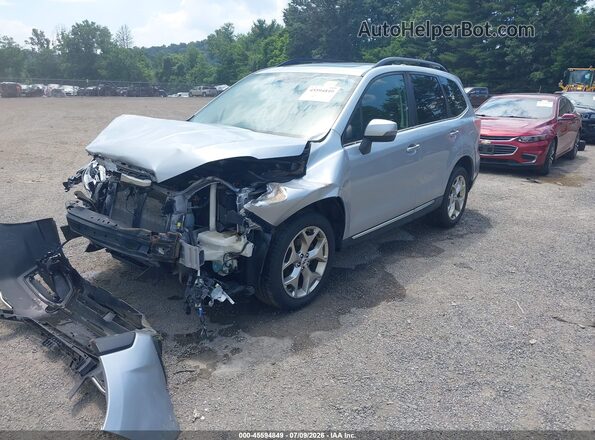 JF2SJATC9HH587900 2017 SUBARU FORESTER Silver Front left