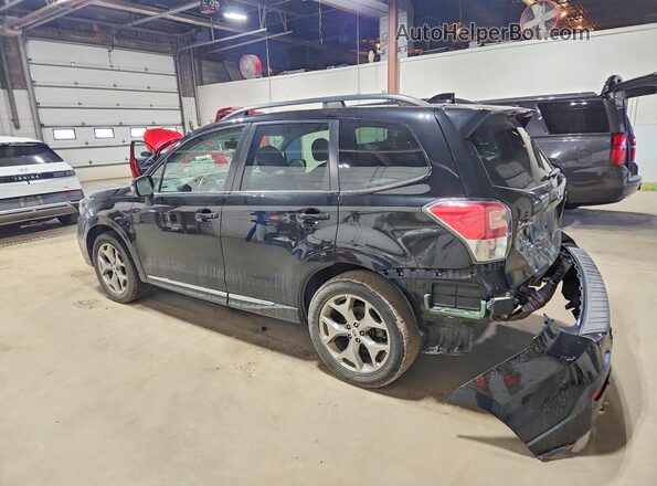 JF2SJATCXHH419523 2017 SUBARU FORESTER Черный Задняя левая четверть
