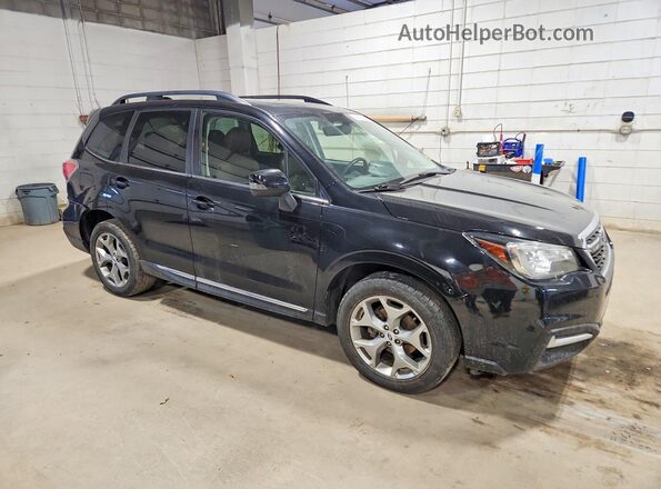 JF2SJATCXHH419523 2017 SUBARU FORESTER Черный Передняя правая четверть