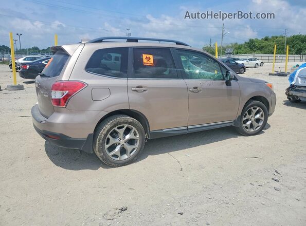 JF2SJAVC3GH500259 2016 SUBARU FORESTER Коричневый Задняя правая четверть