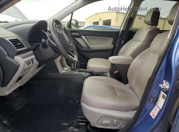 JF2SJAVC5GH489863 2016 SUBARU FORESTER Blue Սալոնի դիմացի տեսք