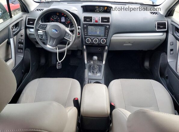 JF2SJAVC5GH489863 2016 SUBARU FORESTER Blue Առջևի վահանակի տեսք