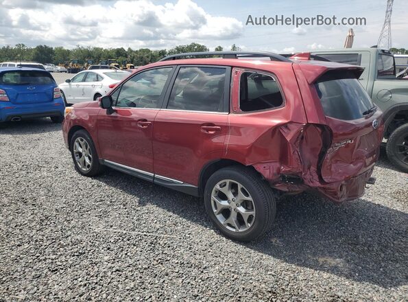 JF2SJAVC5GH500280 2016 SUBARU FORESTER Burgundy Trasero izquierdo