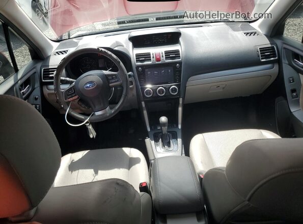 JF2SJAVC5GH500280 2016 SUBARU FORESTER Burgundy Vista del salpicadero