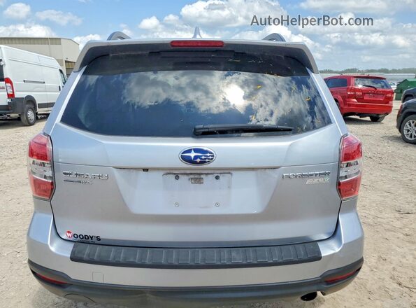 JF2SJAVC8GH423825 2016 SUBARU FORESTER Silver უკანა ხედი