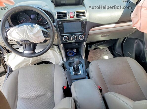 JF2SJAVC8GH423825 2016 SUBARU FORESTER Silver წინა პანელის ხედი