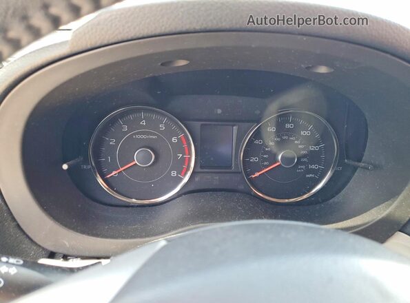 JF2SJAVC8GH423825 2016 SUBARU FORESTER Silver ხელსაწყოთა პანელის ხედი