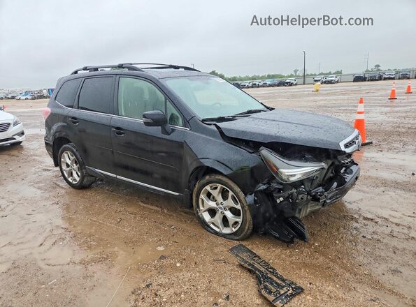 JF2SJAWC0HH566350 2017 SUBARU FORESTER Black Przód prawy