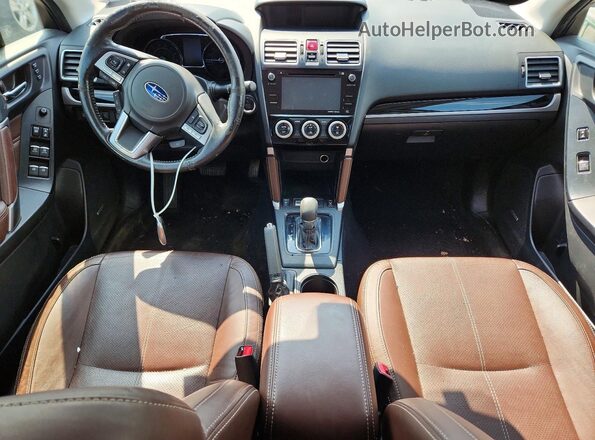 JF2SJAWC0JH479182 2018 SUBARU FORESTER Gray Вид панелі приладів