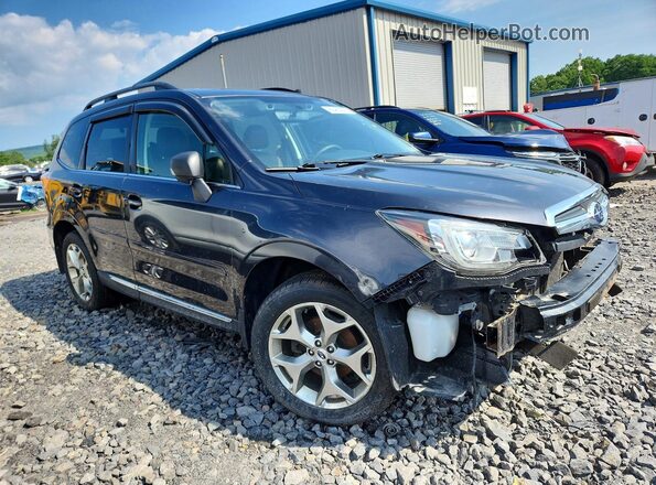 JF2SJAWC0JH479182 2018 SUBARU FORESTER Gray Передня права чверть