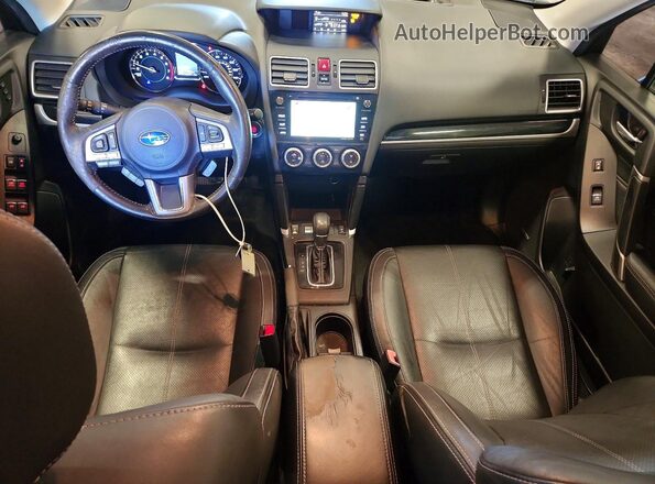 JF2SJAWC1HH464202 2017 SUBARU FORESTER Зеленый Вид панели приборов