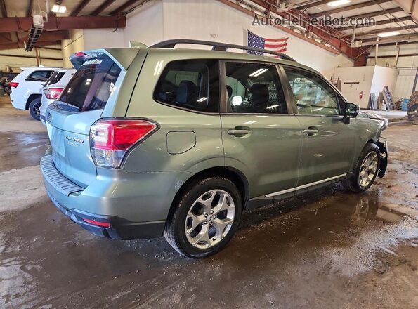 JF2SJAWC1HH464202 2017 SUBARU FORESTER Зеленый Задняя правая четверть