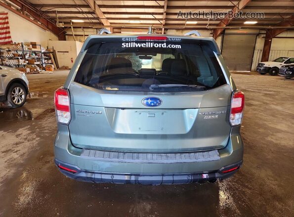 JF2SJAWC1HH464202 2017 SUBARU FORESTER Зеленый Вид сзади