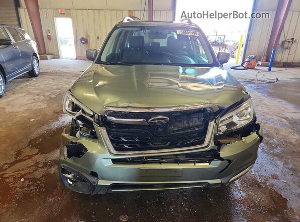 JF2SJAWC1HH464202 2017 SUBARU FORESTER Зеленый Вид спереди